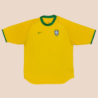 Brazil  2000 - 2002 Home Shirt (Good) M