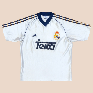 Real Madrid 1998 - 2000 Home Shirt (Good) YL