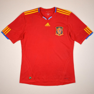 Spain 2009 - 2010 Home Shirt (Good) L