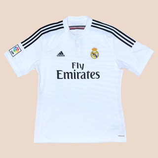 Real Madrid 2014 - 2015 Home Shirt (Very good) XL
