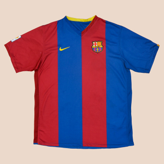 Barcelona 2006 - 2007 Home Shirt (Bad) XXL