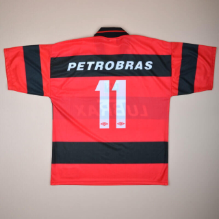 Flamengo 1999 Home Shirt #11 Romario (Very good) L