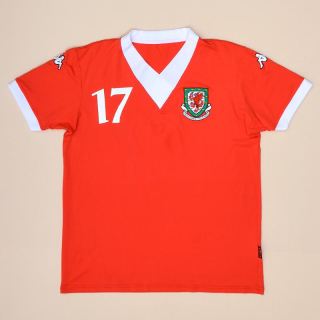 Wales 2006 - 2007 Match Issue Home Shirt #17 (Very good) XXL
