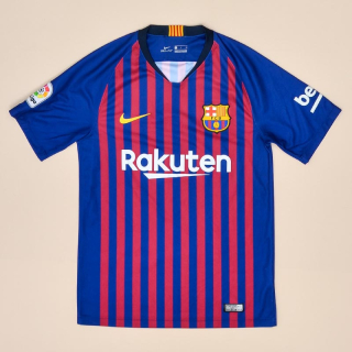 Barcelona 2018 - 2019 Home Shirt (Excellent) S