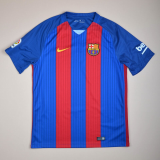 Barcelona 2016 - 2017 Home Shirt (Very good) S