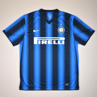 Inter Milan 2010 - 2011 Home Shirt (Excellent) S