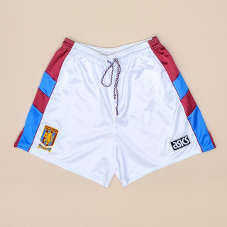 Aston Villa 1993 - 1995 Home Shorts (Very good) L