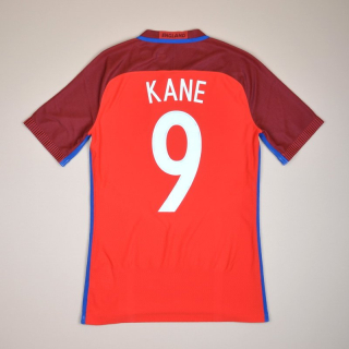England 2016 - 2017 Player Issue Away Shirt #9 Kane (Very good) M