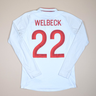 England 2012 - 2013 Home Shirt #22 Welbeck (Good) S/M