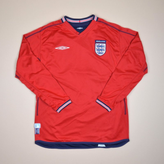 England 2002 - 2004 Reversible Away Shirt (Excellent) M