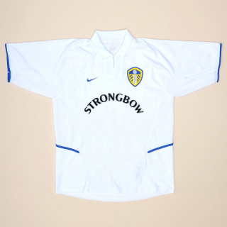 Leeds United 2002 - 2003 Home Shirt (Excellent) L