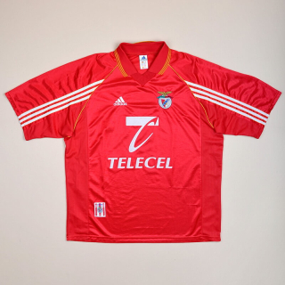 Benfica 1998 - 1999 Home Shirt (Very good) XL