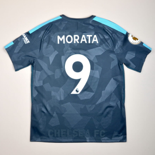 Chelsea 2017 - 2018 Third Shirt #9 Morata (Excellent) L