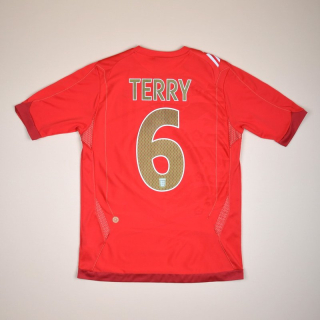 England 2006 - 2008 Away Shirt #6 Terry (Excellent) S