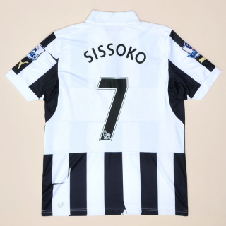 Newcastle 2012 - 2013 Home Shirt #7 Sissoko (Good) S