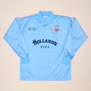 Accrington Stanley 1993 - 1994 Centenary Away Shirt (Good) L