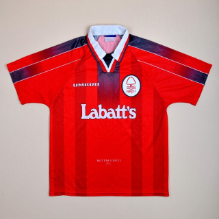 Nottingham Forest 1996 - 1997 Home Shirt (Very good) XL