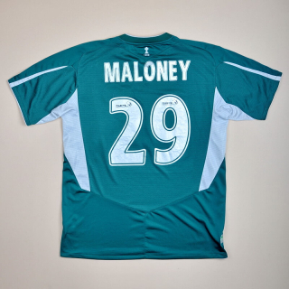 Celtic 2004 - 2005 'Champions' Away Shirt #29 Maloney (Very good) L