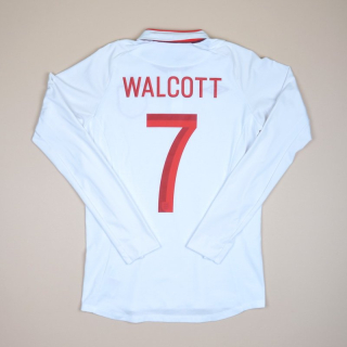 England 2012 - 2013 Home Shirt #7 Walcott (Excellent) S
