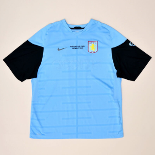 Aston Villa 2009 - 2010 Cup Final Training Shirt (Not bad) XL
