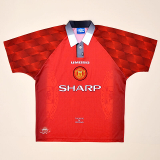 Manchester United 1996 - 1998 Home Shirt (Very good) L