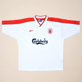 Liverpool 1998 - 2000 Away Shirt (Very good) XL