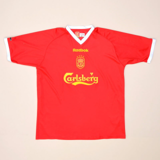 Liverpool 2001 - 2003 European Shirt (Very good) L