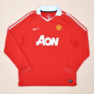 Manchester United 2010 - 2011 Home Shirt (Good) XL
