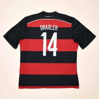 Germany 2014 - 2015 Away Shirt #14 Draxler (Not bad) XXL