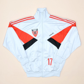 Neuchatel Xamax 1990 - 1992 Player Issue Training Jacket #17 (Very good) S