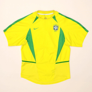 Brazil  2002 - 2004 Home Shirt (Good) S