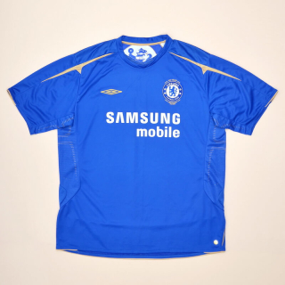 Chelsea 2005 - 2006 Centenary Home Shirt (Very good) XXL