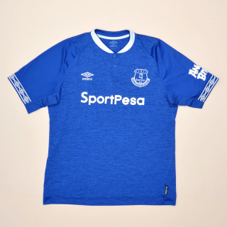 Everton 2018 - 2019 Home Shirt (Excellent) XL