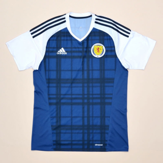 Scotland 2016 - 2017 Home Shirt (Good) M