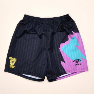 Scotland 1991 - 1993 Goalkeeper Shorts (Very good) YXL