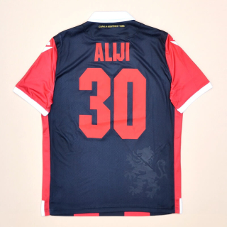 Budapest Honved 2019 - 2020 Match Issue Home Shirt #30 Aliji (Excellent) M
