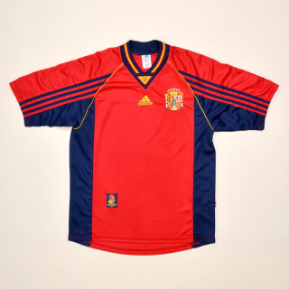 Spain 1998 - 2000 Home Shirt (Excellent) M