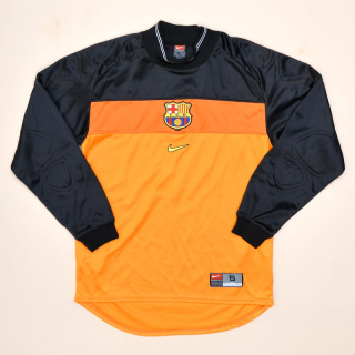 Barcelona 1998 - 1999 Goalkeeper Shirt (Very good) S