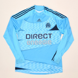 Olympique Marseille 2009 - 2010 Player Issue Formotion Away Shirt (Good) L