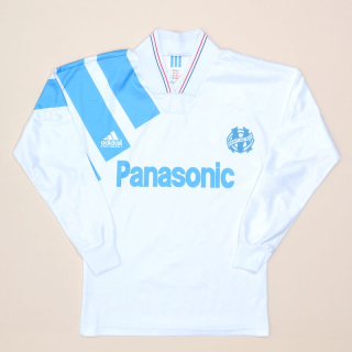 Olympique Marseille 1992 - 1993 Home Shirt (Good) L