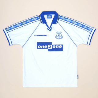 Everton 1998 - 1999 Away Shirt (Excellent) L