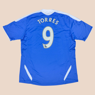Chelsea 2011 - 2012 Home Shirt #9 Torres (Very good) XXL