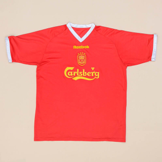 Liverpool 2001 - 2003 European Shirt (Good) L