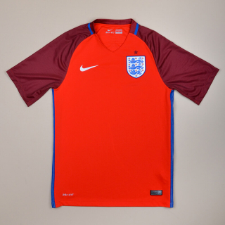 England 2016 - 2017 Away Shirt (Excellent) S