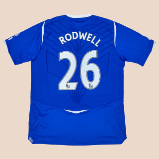 Everton 2008 - 2009 Home Shirt #26 Rodwell (Very good) L