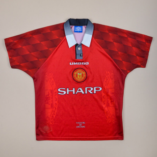 Manchester United 1996 - 1998 Home Shirt (Very good) M