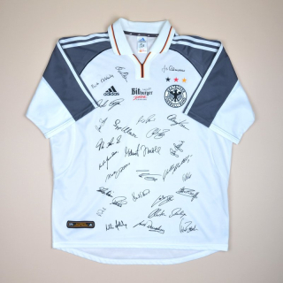 Germany 2000 - 2002 'Signed' Home Shirt (Very good) XL