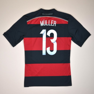 Germany 2014 - 2015 Away Shirt #13 Muller (Very good) M
