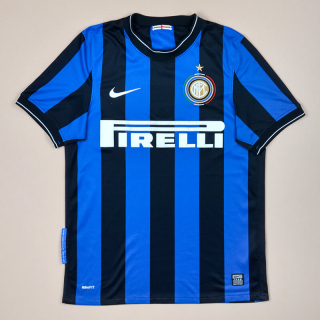 Inter Milan 2009 - 2010 Home Shirt (Very good) S
