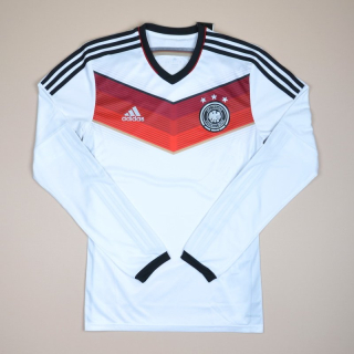 Germany 2014 - 2015 'BNWT' Player Issue Adizero Home Shirt (New with tags) S